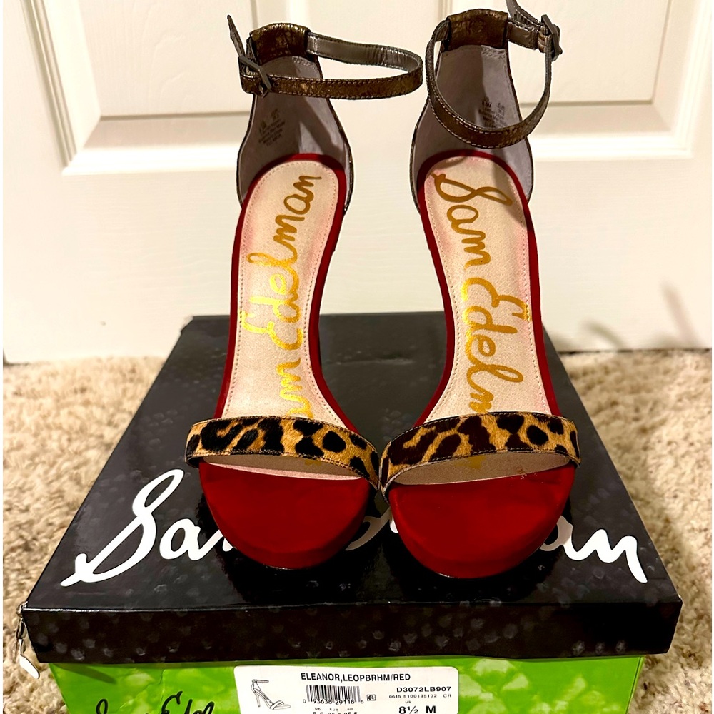Sam Edelman - Leopard Suede Heels